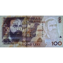 Albanie - Pick 62a - 100 lekë - Série LA - 1996 - Etat : NEUF