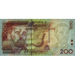 Albanie - Pick 63a - 200 lekë - Série FG - 1996 - Etat : NEUF