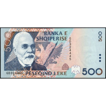 Albanie - Pick 64a - 500 lekë - Série GD - 1996 - Etat : NEUF