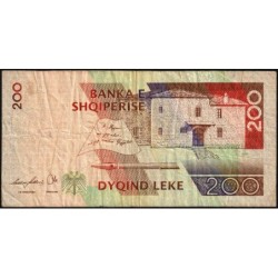 Albanie - Pick 71a - 200 lekë - Série PQ - 2007 - Etat : TB