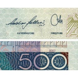 Albanie - Pick 72a - 500 lekë - Série IC - 2007 - Etat : NEUF