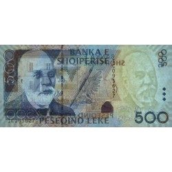 Albanie - Pick 72a - 500 lekë - Série IC - 2007 - Etat : NEUF