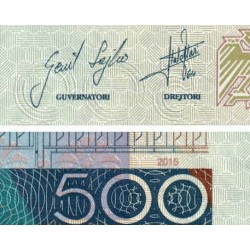 Albanie - Pick 72b - 500 lekë - Série KL - 2015 - Etat : NEUF