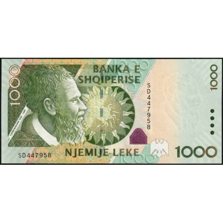 Albanie - Pick 73b - 1'000 lekë - Série SD - 2011 - Etat : NEUF