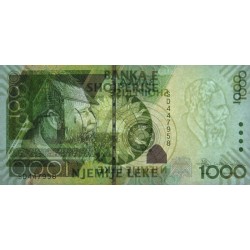 Albanie - Pick 73b - 1'000 lekë - Série SD - 2011 - Etat : NEUF