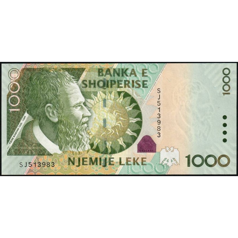 Albanie - Pick 73b - 1'000 lekë - Série SJ - 2011 - Etat : NEUF
