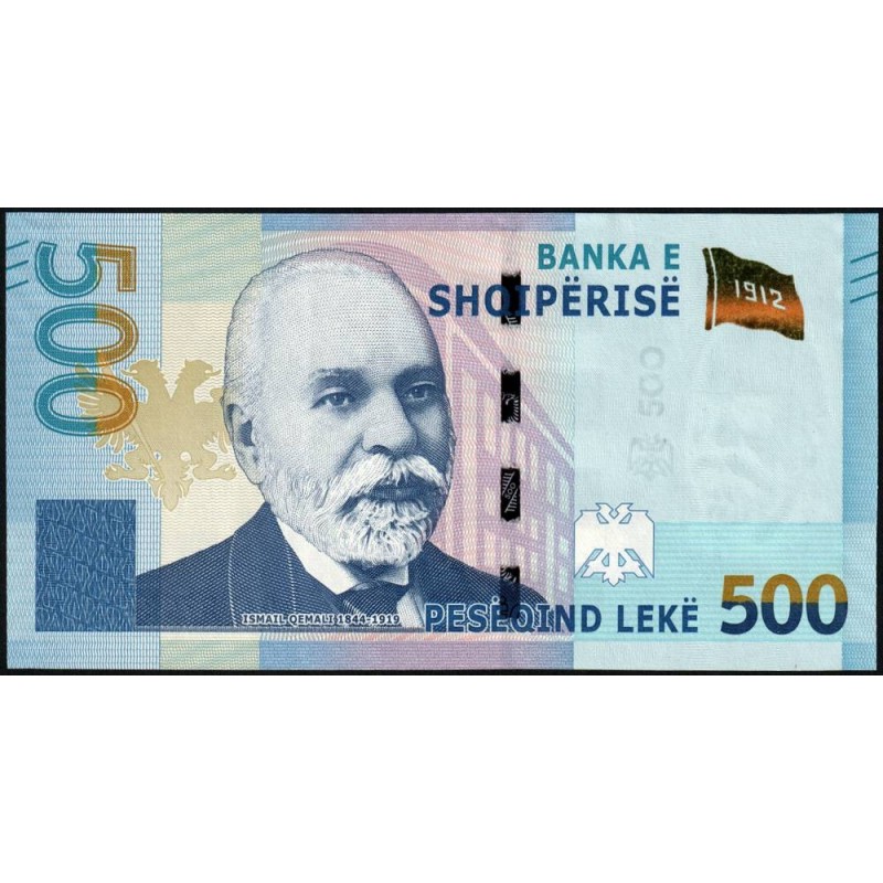 Albanie - Pick 77a - 500 lekë - Série DA - 2020 (2022) - Etat : NEUF