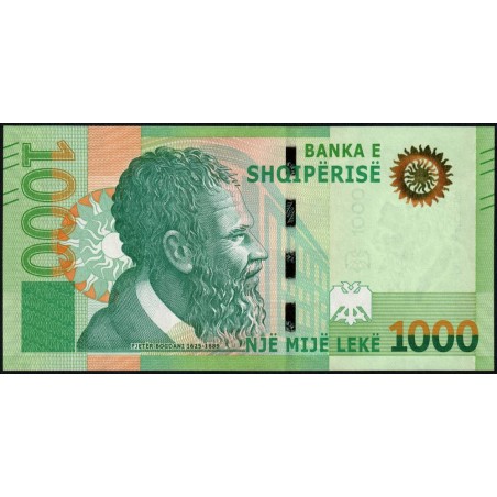 Albanie - Pick 78a - 1'000 lekë - Série GA - 2019 (2021) - Etat : NEUF
