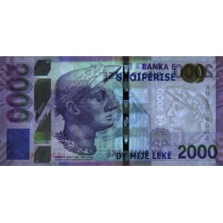 Albanie - Pick 79a - 2'000 lekë - Série KB - 2020 (2022) - Etat : NEUF