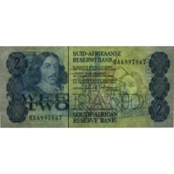 Afrique du Sud - Pick 118d - 2 rand - Série BA - 1983 - Etat : TTB