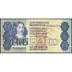 Afrique du Sud - Pick 118d - 2 rand - Série FH - 1983 - Etat : TB