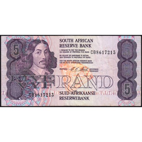 Afrique du Sud - Pick 119e - 5 rand - Série CB - 1990 - Etat : TB