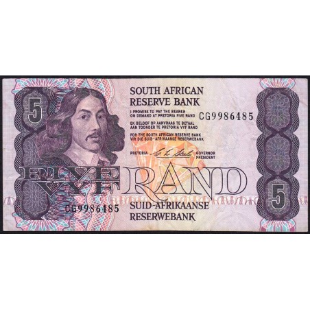 Afrique du Sud - Pick 119e - 5 rand - Série CG - 1990 - Etat : TB