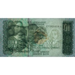 Afrique du Sud - Pick 120d - 10 rand - Série EP C - 1985 - Etat : TTB+