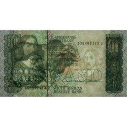 Afrique du Sud - Pick 120e - 10 rand - Série AQ C - 1990 - Etat : pr.NEUF