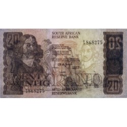 Afrique du Sud - Pick 121a - 20 rand - Série D/3 - 1978 - Etat : NEUF