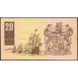 Afrique du Sud - Pick 121e - 20 rand - Série AB D - 1990 - Etat : TB+