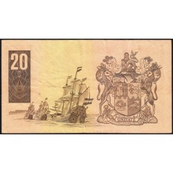 Afrique du Sud - Pick 121er - 20 rand - Série XX D  (remplacement) - 1990 - Etat : TTB-
