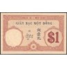 Indochine Française - Pick 48b - 1 piastre - Série W.3120 (remplacement) - 1927 - Etat : SPL