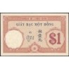 Indochine Française - Pick 48b - 1 piastre - Série T.3800 - 1927 - Etat : SUP
