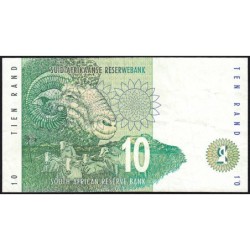 Afrique du Sud - Pick 123a - 10 rand - Série GH A - 1993 - Etat : TTB
