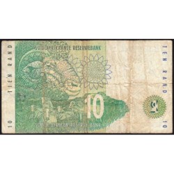 Afrique du Sud - Pick 123b - 10 rand - Série FH A - 1999 - Etat : B