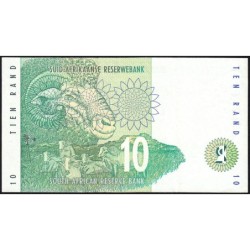 Afrique du Sud - Pick 123b - 10 rand - Série FJ A - 1999 - Etat : SUP
