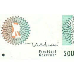 Afrique du Sud - Pick 123b - 10 rand - Série FJ A - 1999 - Etat : SUP