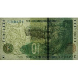 Afrique du Sud - Pick 123b - 10 rand - Série FJ A - 1999 - Etat : SUP