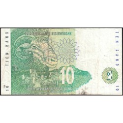 Afrique du Sud - Pick 123b - 10 rand - Série FV A - 1999 - Etat : TB-