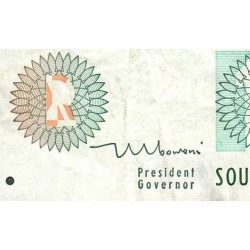 Afrique du Sud - Pick 123b - 10 rand - Série FV A - 1999 - Etat : TB-