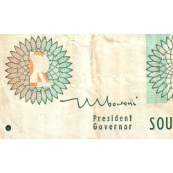 Afrique du Sud - Pick 123b - 10 rand - Série GK A - 1999 - Etat : B