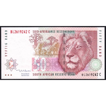 Afrique du Sud - Pick 125c - 50 rand - Série BL C - 1999 - Etat : NEUF