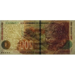 Afrique du Sud - Pick 127b - 200 rand - Série AC E - 1999 - Etat : NEUF