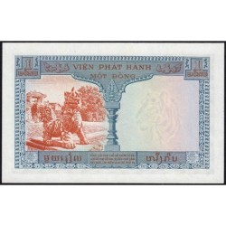 Indochine Française - Vietnam - Pick 105 - 1 piastre - Série F2 - 1954 - Etat : NEUF