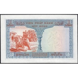 Indochine Française - Vietnam - Pick 105 - 1 piastre - Série Y3 - 1954 - Etat : SUP