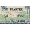 Indochine Française - Vietnam - Pick 105 - 1 piastre - Série X14 - 1954 - Etat : B+