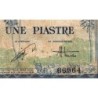 Indochine Française - Vietnam - Pick 105 - 1 piastre - Série S16 - 1954 - Etat : B+