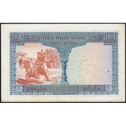 Indochine Française - Vietnam - Pick 105 - 1 piastre - Série F17 - 1954 - Etat : TTB+
