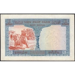 Indochine Française - Vietnam - Pick 105 - 1 piastre - Série F18 - 1954 - Etat : TTB+