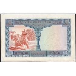 Indochine Française - Vietnam - Pick 105 - 1 piastre - Série L19 - 1954 - Etat : TTB+