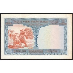 Indochine Française - Vietnam - Pick 105 - 1 piastre - Série R33 - 1954 - Etat : SUP