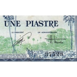 Indochine Française - Vietnam - Pick 105 - 1 piastre - Série A52 - 1954 - Etat : TTB