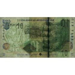 Afrique du Sud - Pick 128a - 10 rand - Série AR A - 2005 - Etat : TTB+