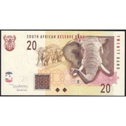 Afrique du Sud - Pick 129a - 20 rand - Série FL B - 2005 - Etat : NEUF