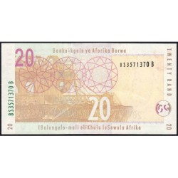 Afrique du Sud - Pick 129b - 20 rand - Série BS B - 2009 - Etat : SUP