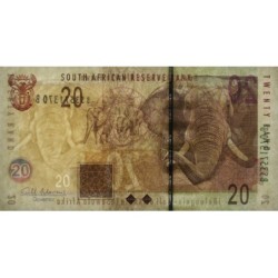 Afrique du Sud - Pick 129b - 20 rand - Série BS B - 2009 - Etat : SUP