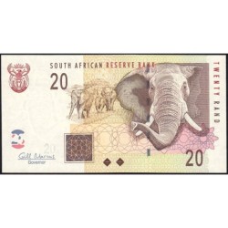 Afrique du Sud - Pick 129b - 20 rand - Série CH B - 2009 - Etat : SPL