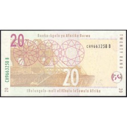 Afrique du Sud - Pick 129b - 20 rand - Série CH B - 2009 - Etat : SPL
