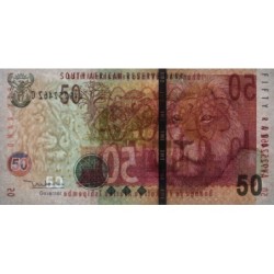 Afrique du Sud - Pick 130a - 50 rand - Série AV C - 2005 - Etat : NEUF